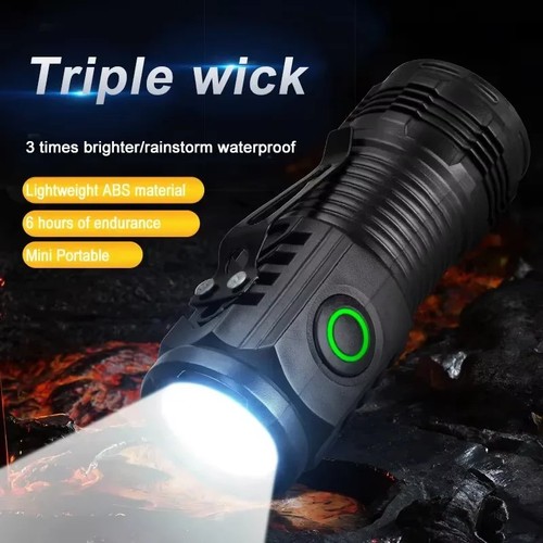 1200000lm usb rechargeable led - rechargeable,