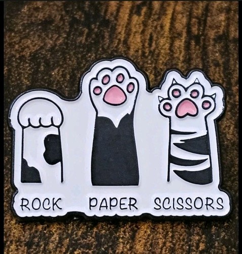 Rock paper scissors - paper, paw