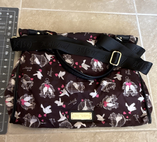 Betsey johnson large - johnson, satchel