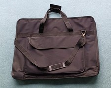 Art Portfolio Case with Zipper Portfolio Folder. Black. Large A2