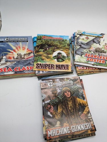 Commando comics joblot - 39,