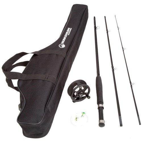 Fly fishing combo kit with - combo,