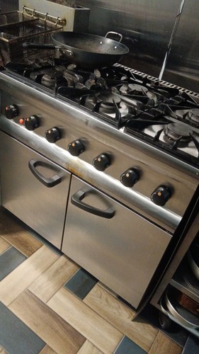 Commercial burner gas range - gas,