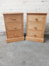Lovely Pair Of Pine Bedside Tables Bedside Drawers