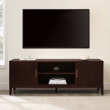 Dusk Elena Mahogany Wood Veneer 140 cm TV Stand RRP £199