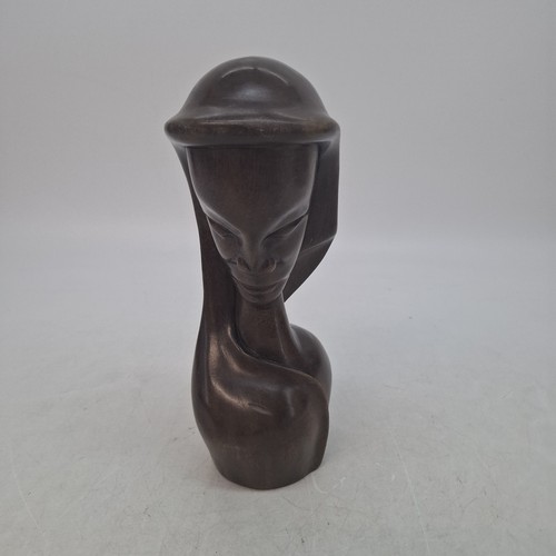 Vintage simeon carved wood - vintage, f
