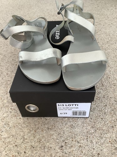Dune silver leather - dune,