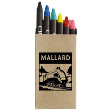 'Mallard Steam Train' Coloured