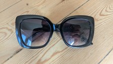 Oversized sunglasses/retro cat eye / Jackie O /London Design Rayflector VTG893