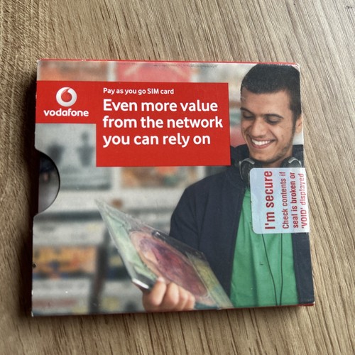 Unused vodaphone sim - vodaphone,