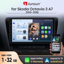 DAB+ For Skoda Octavia Mk3 2013-2018 Android14 Carplay Radio Stereo Headunit GPS