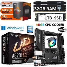 AMD Ryzen 9 5900XT + 32GB RAM