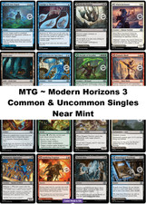 MTG ~ Modern Horizons 3 ~ Common & Uncommon Singles ~ Near Mint