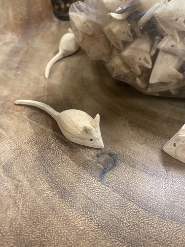 Chiselcraft 100 wooden mice - chiselcraft, x