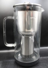Used AARKE PURIFIER Water Filter Jug 1.8Litre Stainless & Plastic PITCHER - G16