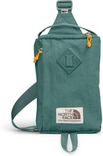 THE NORTH FACE Berkeley Field Bag Water Repellant Dark Sage/Gold New With Tags