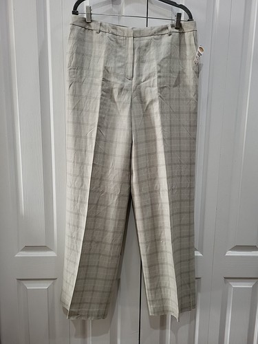 Talbots silk linen plaid - talbots,