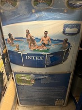 Intex Metal Frame Swimming Pool 12' x 30" Pool with Pump 6503 ltrs  - USED TWICE