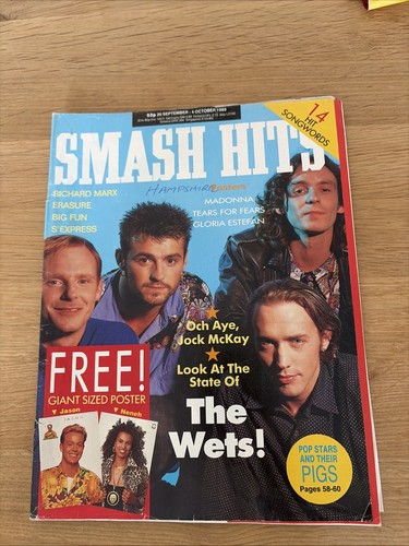 Smash hits sep - hits, oct