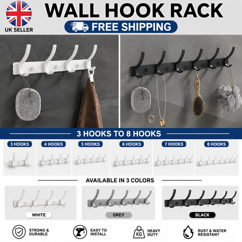 Coat rack wall - wall, mounted
