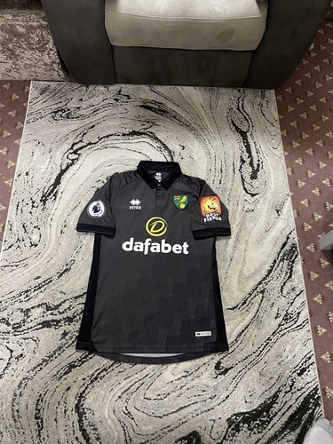 Norwich city match worn - match, signed