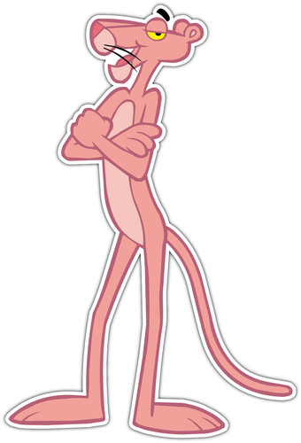 The pink panther cartoon - the,