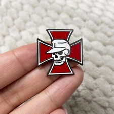 WW1 German Skull Cross Badge