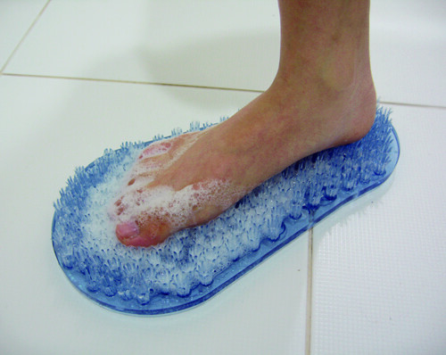 Foot sole cleaner scrubber - foot,
