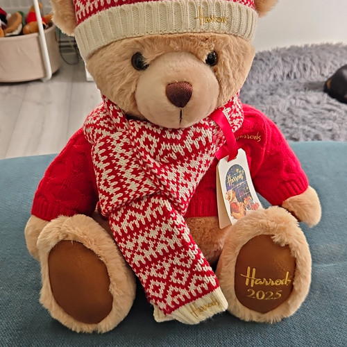 Harrods 2025 plush teddy - harrods,