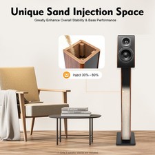 Bookshelf Floor Speaker Stands