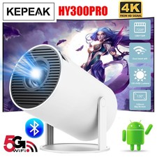 Mini Portable Projector 4K 1080P UHD Home Theater 10000 Lumen LED WiFi Bluetooth