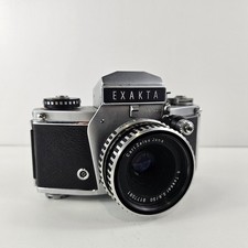 Ihagee Dresden Exakta VX1000 Slr Carl Zeiss Jena Tessar 2.8/50mm Lens Vintage