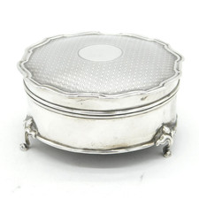 Sterling Silver Floral Shaped