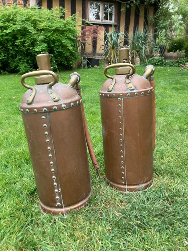 Antique brass copper riveted - antique, &