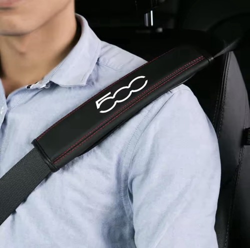 Leather car seat belt - 2x,