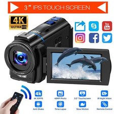Video Camera Camcorder 4K
