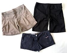 Ladies Bundle 3 SHORTS  by RIVER ISLAND/BAY/NEW LOOK  size 14 Great Cond