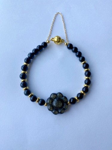 Handmade gemstone bracelet - handmade,