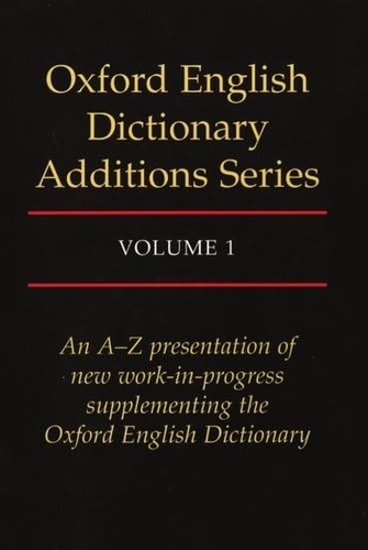 Oxford english dictionary - english,