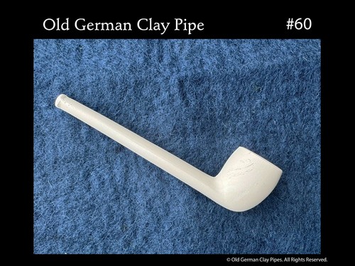 New traditional clay pipe - new,