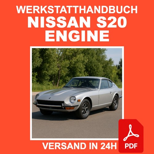 Workshop manual nissan - nissan, s20