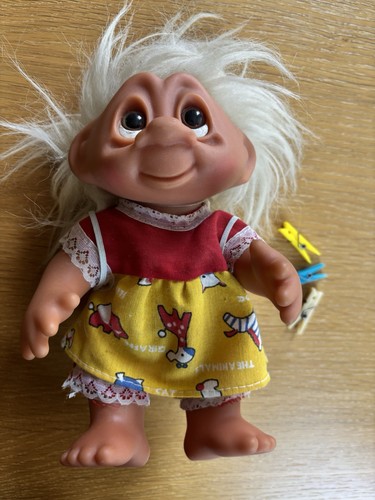 Vintage dam troll - troll, doll,