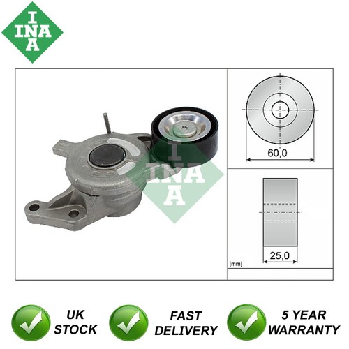 Tensioner pulley ina - tensioner, fits