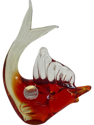 Murano glass fish figurine - murano,