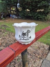 Airedale Terrier Plant Pot Ornament