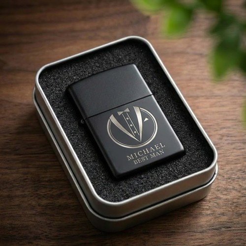 Personalized black lighter - personalized,