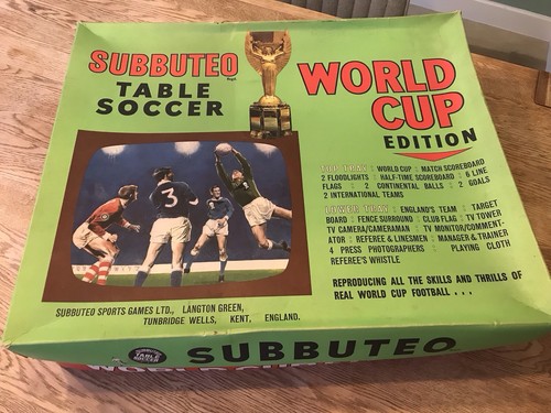 Vintage 1972 subbuteo world - vintage,