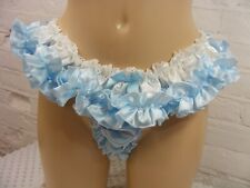 sissy satin tutu skirt panties g-string thong mens lingerie underwear crossdress