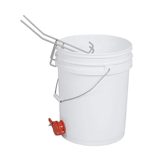 Bee buckets rack - buckets, honey