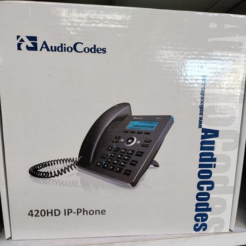 Audiocodes 420hd phone - audiocodes, ip
